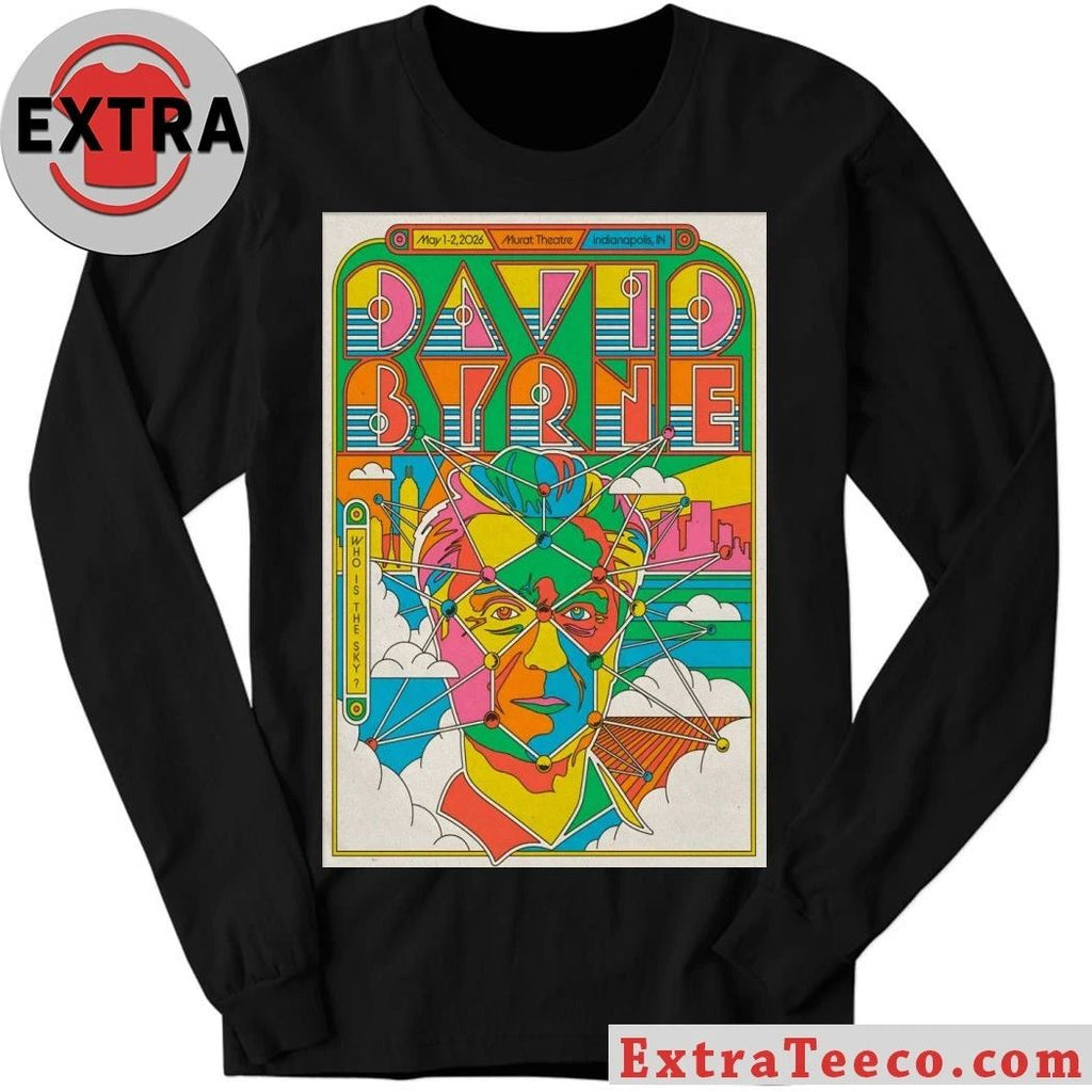 David Byrne May 1-2 2026 In Indianapolis IN Poster Shirt