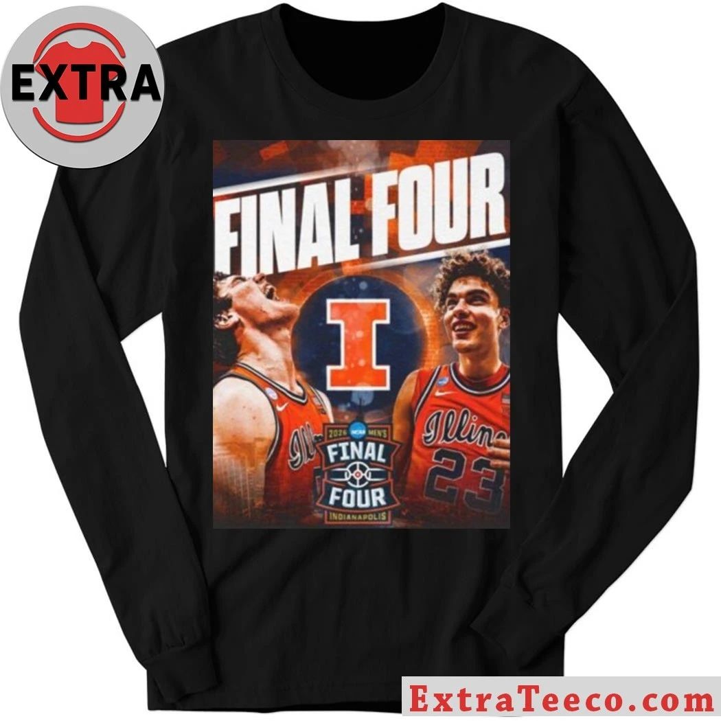 Illinois Fighting Illini Final Four 2026 Fan Shirt- Top-Rated Gift for College Basketball Lovers
