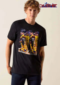 Philadelphia Sixers Allen Iverson stepping over Tyronn Lue 2001 and 2027 shirt