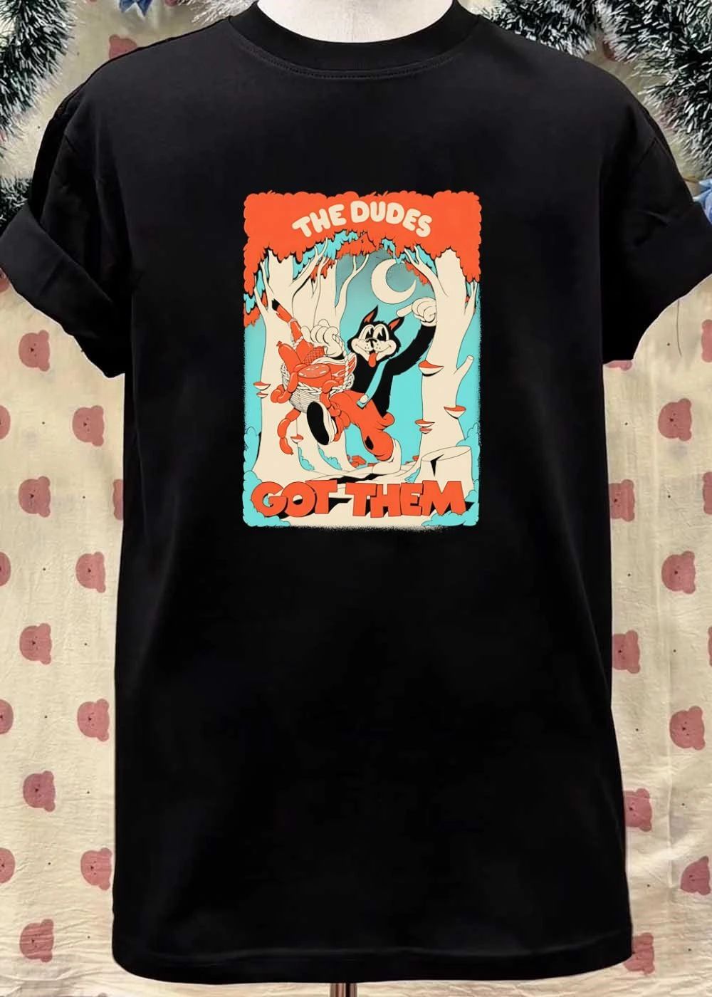 The Dudes Got Them Sausage Basket Cartoon 1930S Style Shirt