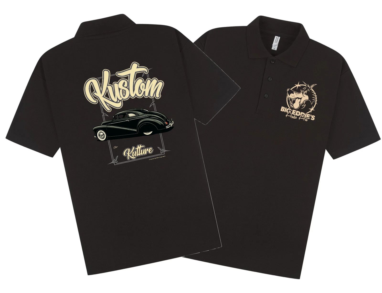 Radical Morris Minor Custom Car T Shirt / Polo Shirt C/O Sally Phillips S - 5XL
