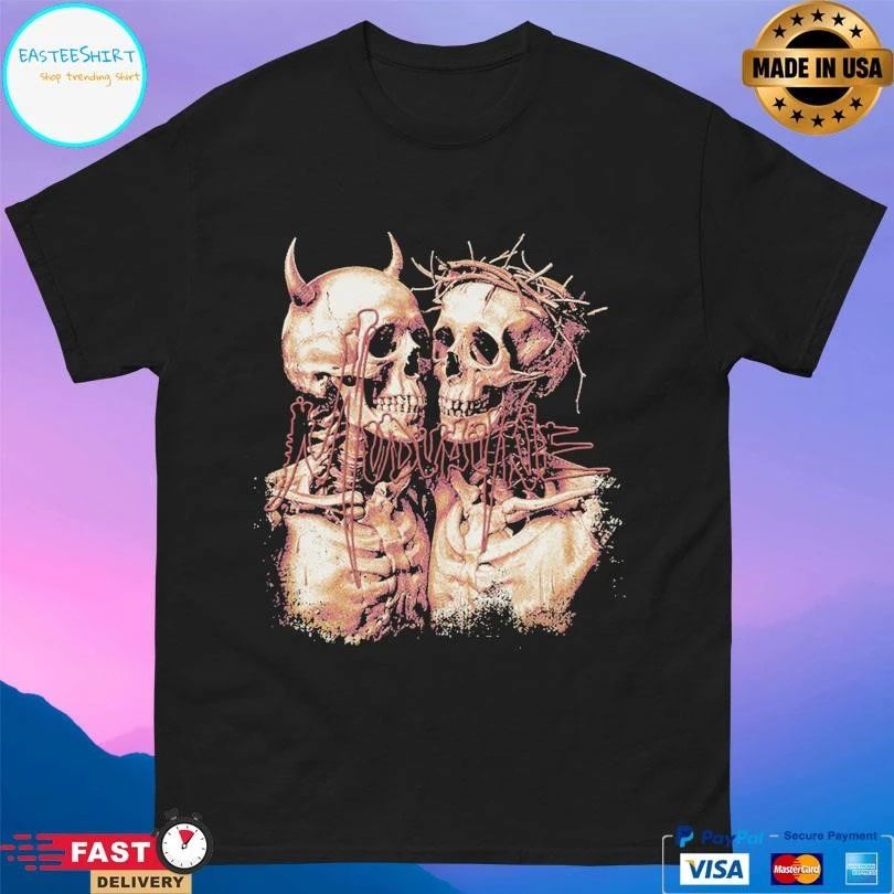 Mudvayne Zip Up Skeletons T-shirts