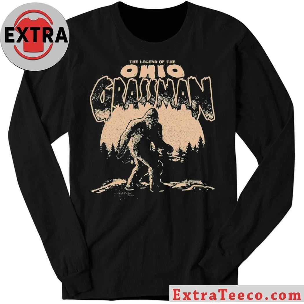 Original The Legend Of The Ohio Grassman Shirt