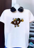 Pretzel R Mascot Baseball Beer Wooden Mug Sports Team Shirt