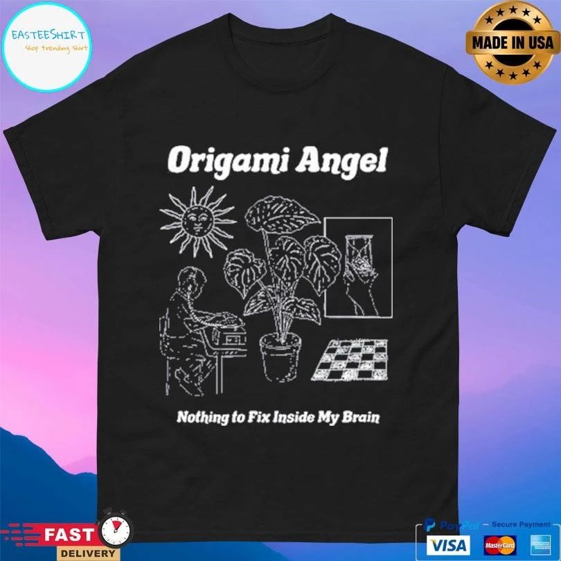 Origami Angel Nothing To Fix Inside My Brain T-shirts