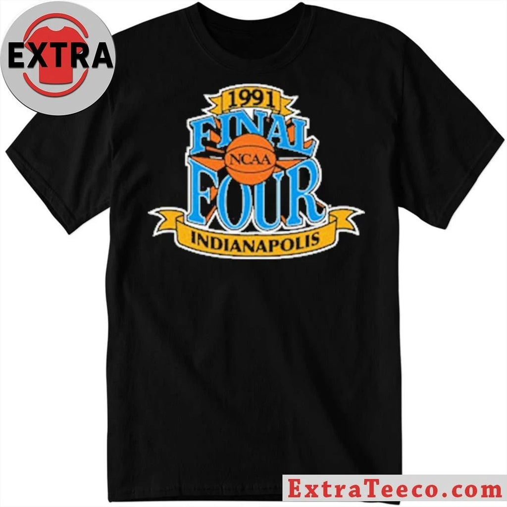 NCAA ’91 Final Four Indianapolis Basketball Logo Shirt