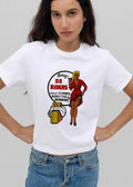 Sorry No Riders Except Blondes Brunettes And Redheads Vintage Pinup Woman Luggage Sign shirt