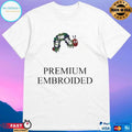 Worm Eat The Rich Premium Embroidered Anti Capitalist T-shirts