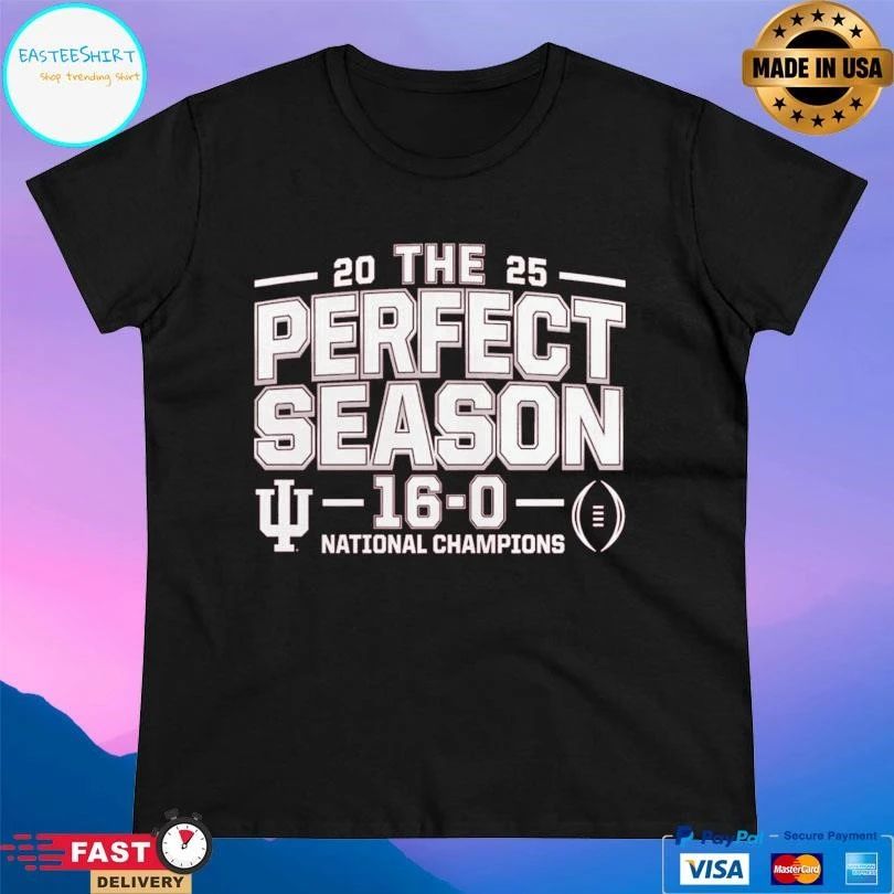 The Perfect Season 16-0 National Champions 2025 T-shirts