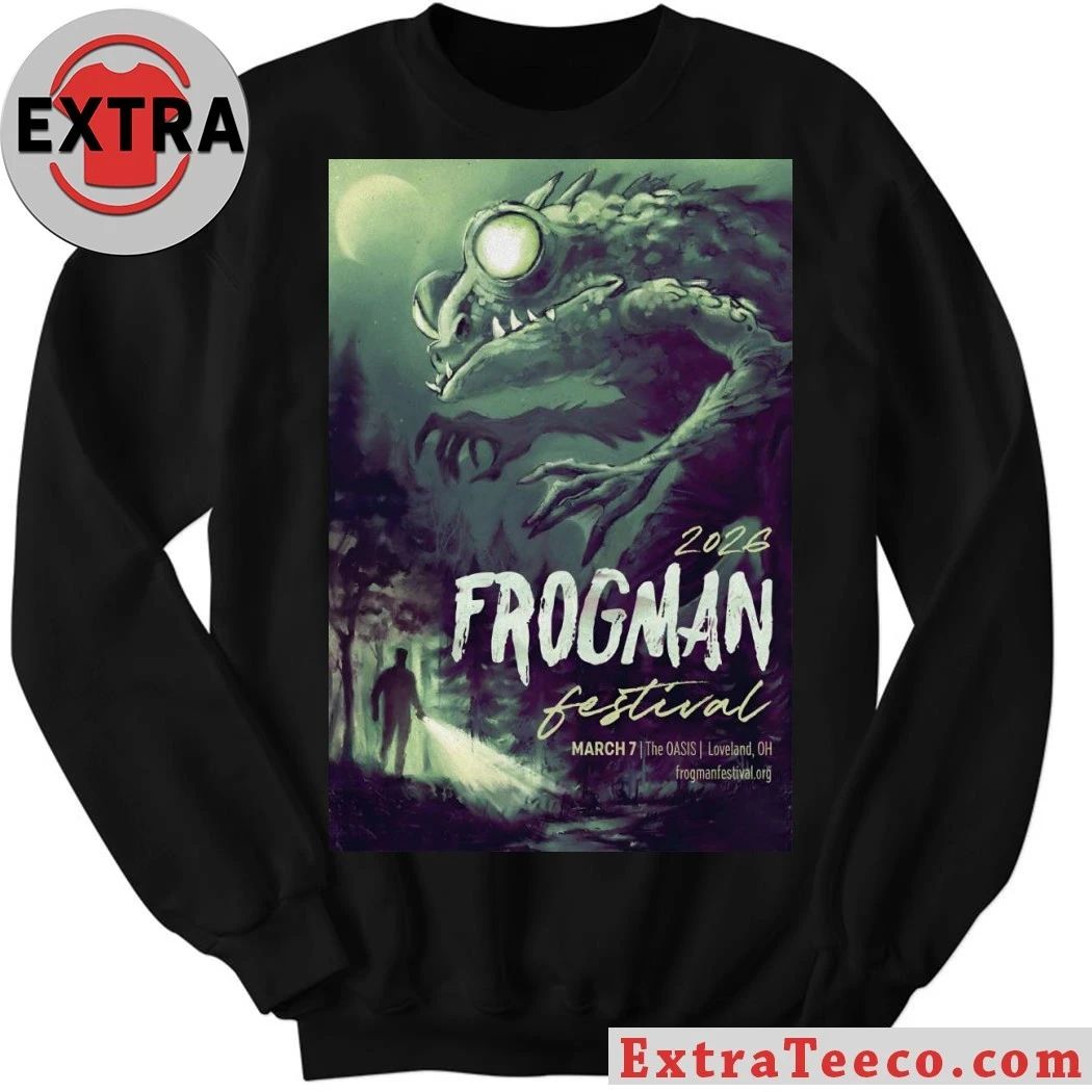 Frogman Festival Loveland OH On March 7 2026 Poster Shirt