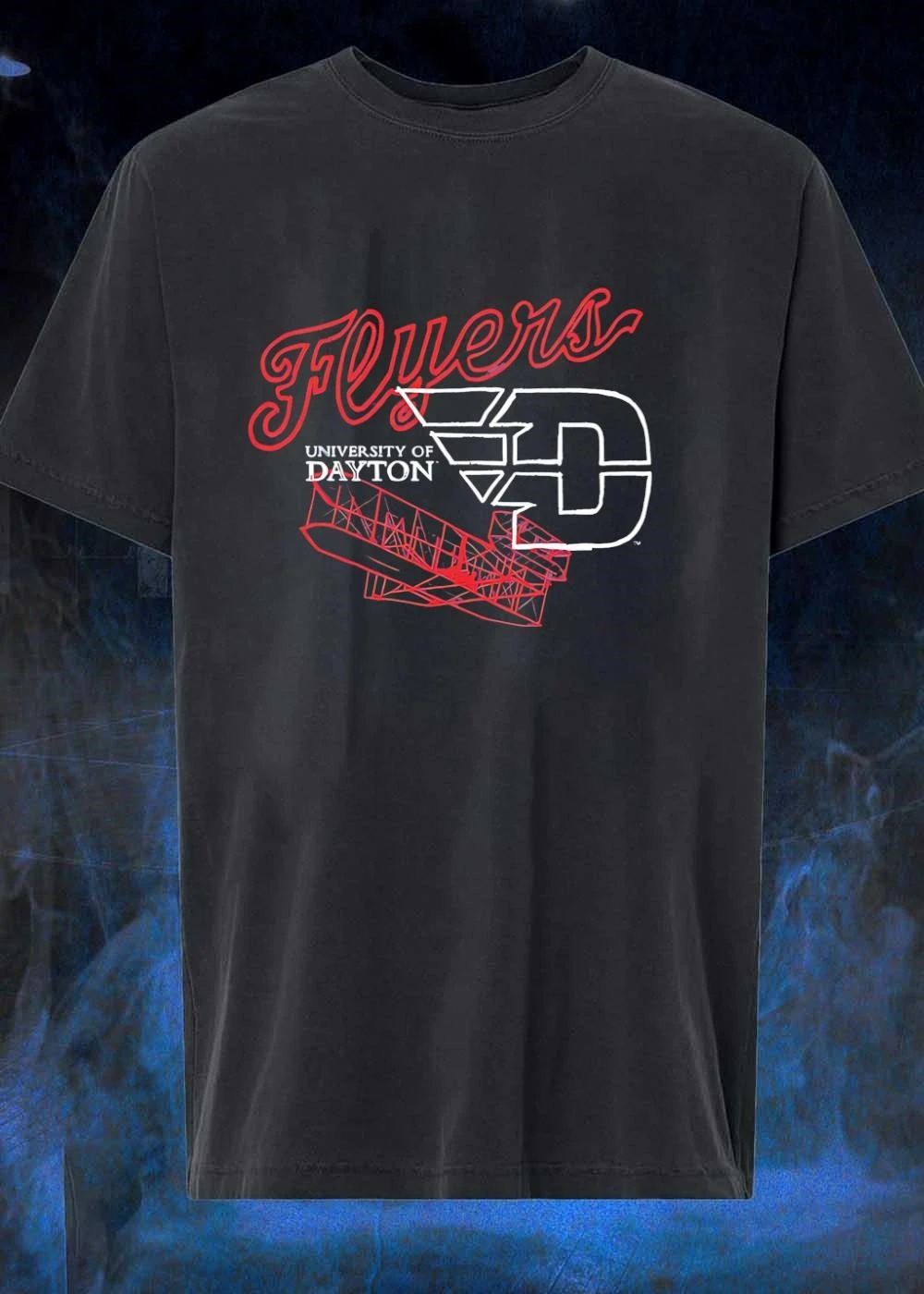 University of Dayton Flyers Airplane Logo T-Shirt