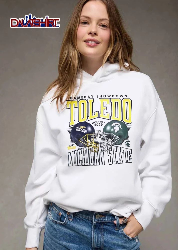 Toledo Rockets Michigan State Spartans NCAA Gameday Showdown September 4 2026 Vs Opposing Football Helmets shirt