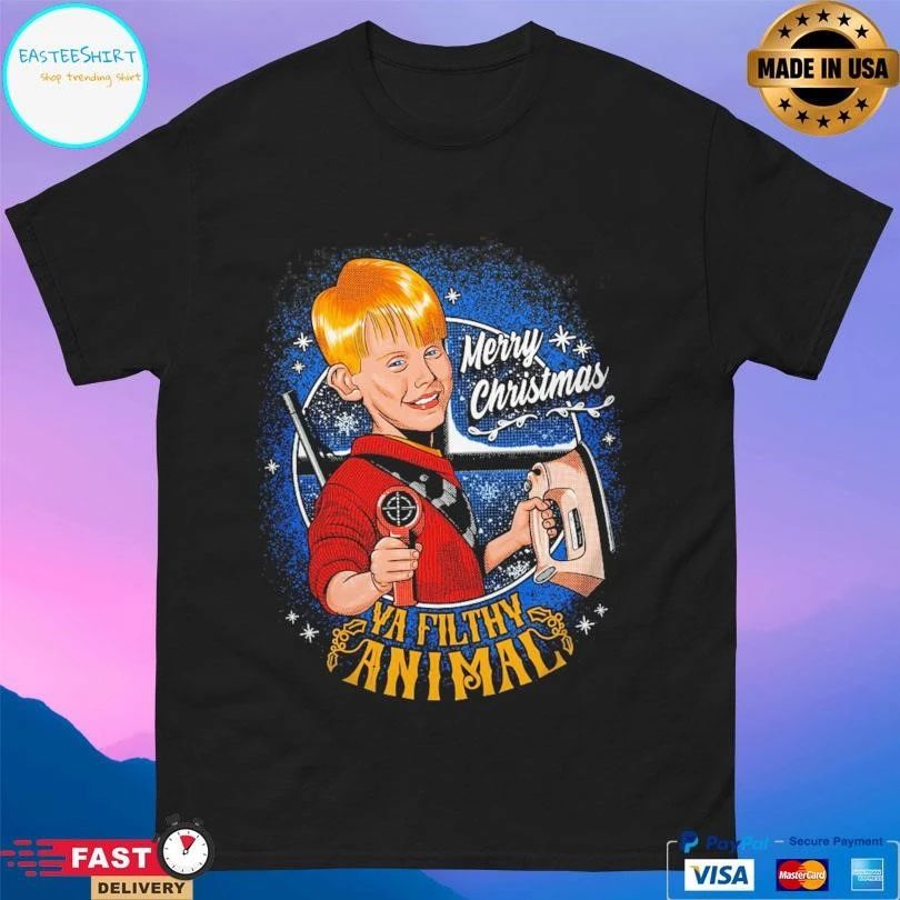 Merry Christmas Ya Filthy Animal 2025 T-shirts