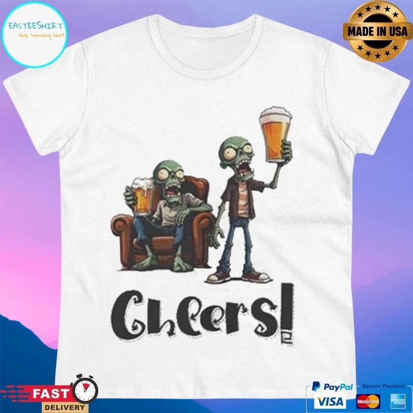 Zombies Holding Beers T-shirts