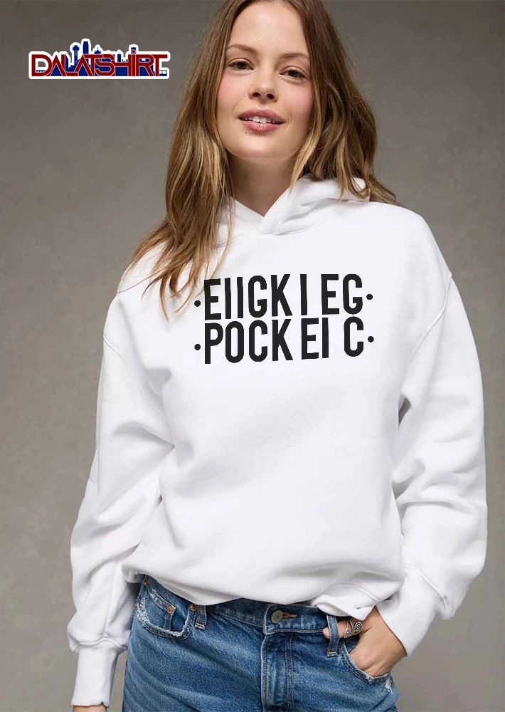 Eiigk I Eg Pock Ei C Black Typography Side Dots Bold Font shirt