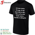 Get Some Roosters for Eggs and Raise Some Bulls for Milk Gender Matters T-shirt
