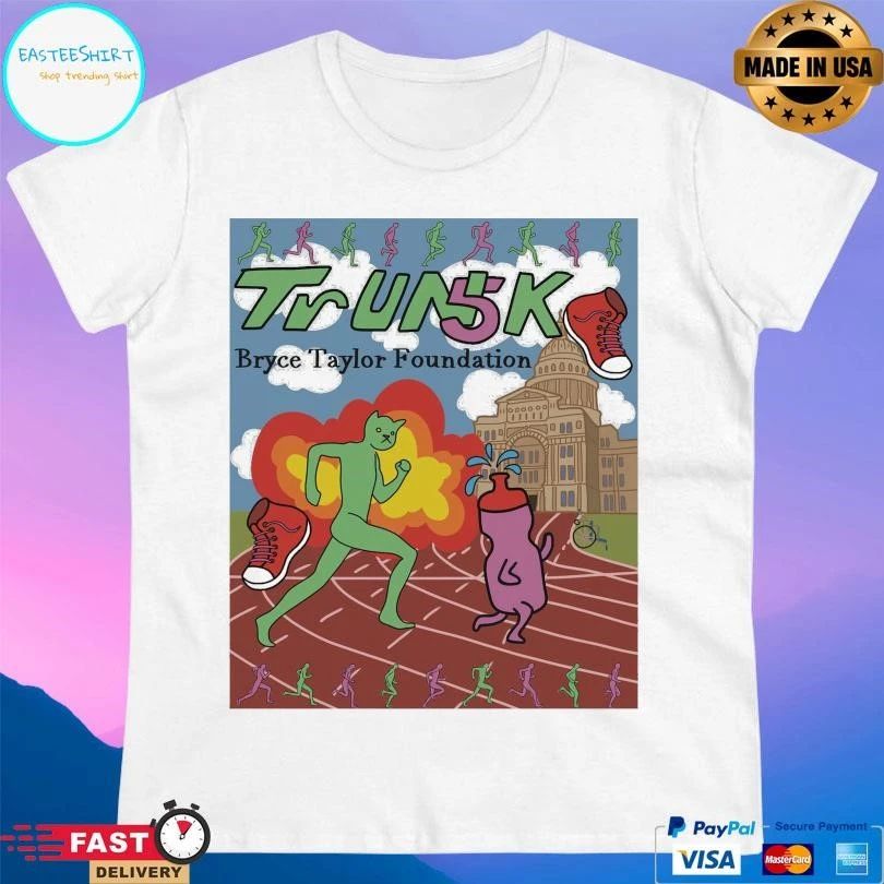 Trunk 5k Bryce Taylor Foundation T-shirts