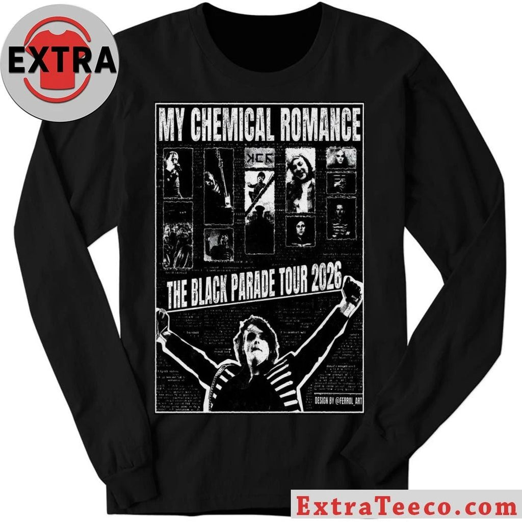 Poster My Chemical Romance The Black Parade Tour 2026 Shirt