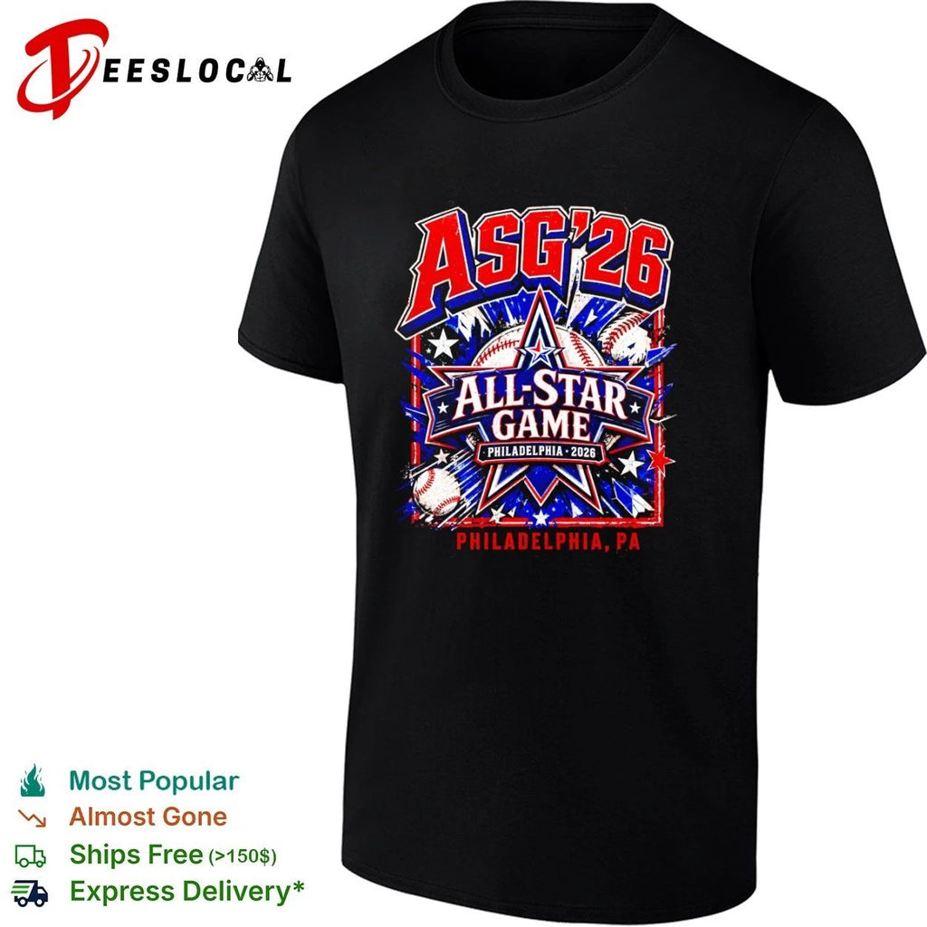 ASG 26 All-Star Game Philadelphia 2026 Philadelphia Phillies T-shirt