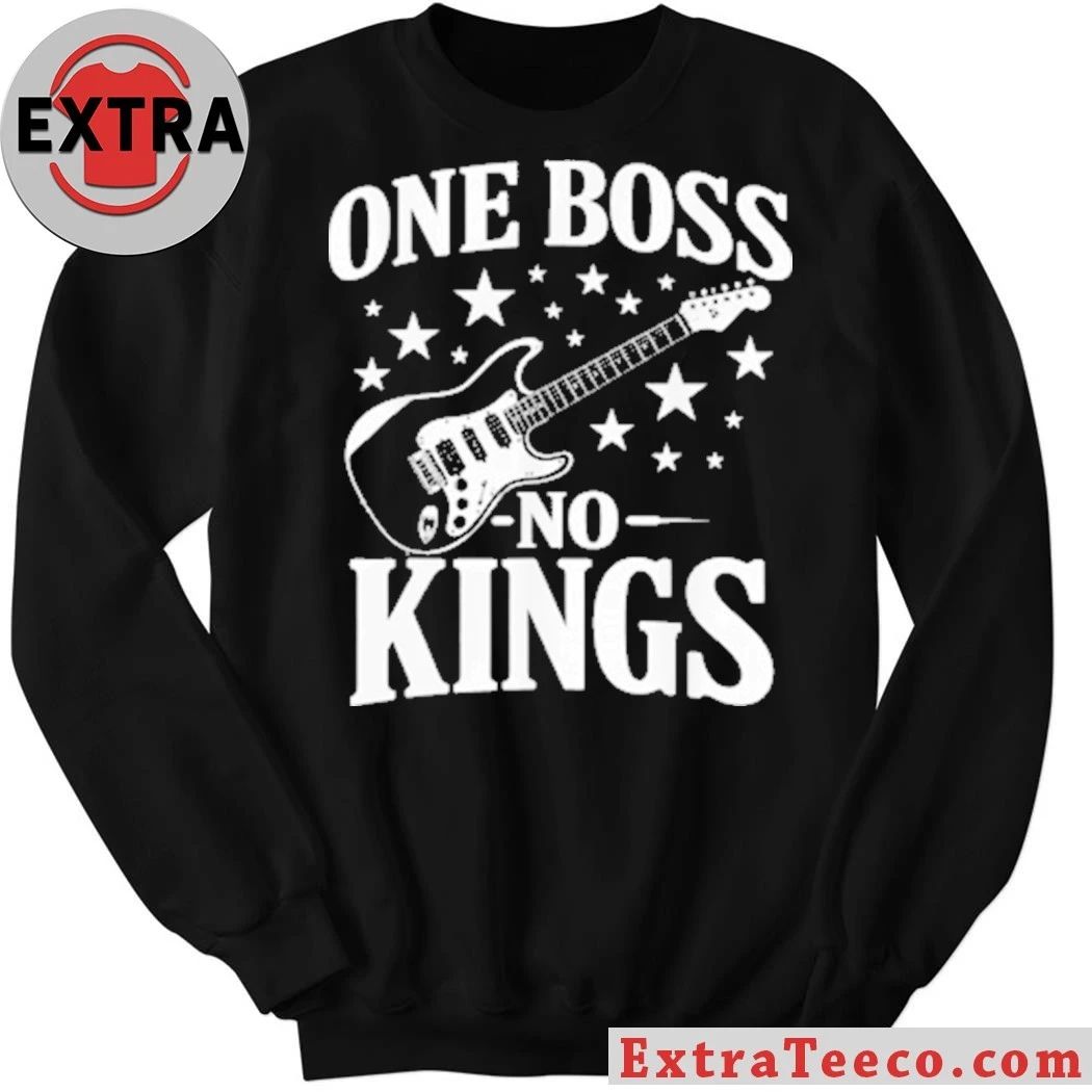 Original One Boss No Kings Monarchy Political Freedom March 28 2026 Anti-Trump T-Shirt