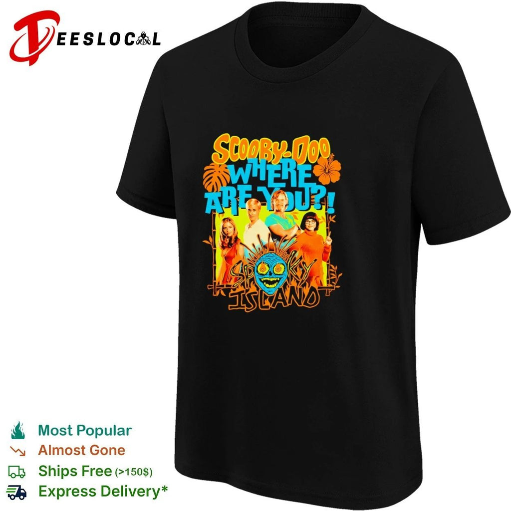 Scooby-Doo Where Are You Spooky Island T-shirt