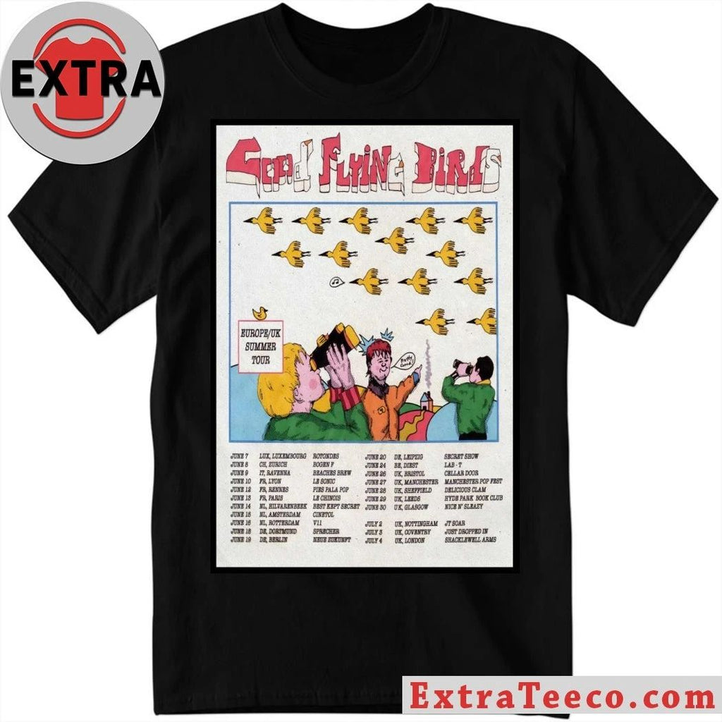 Good Flying Birds Summer EU UK Tour 2026 Poster Shirt