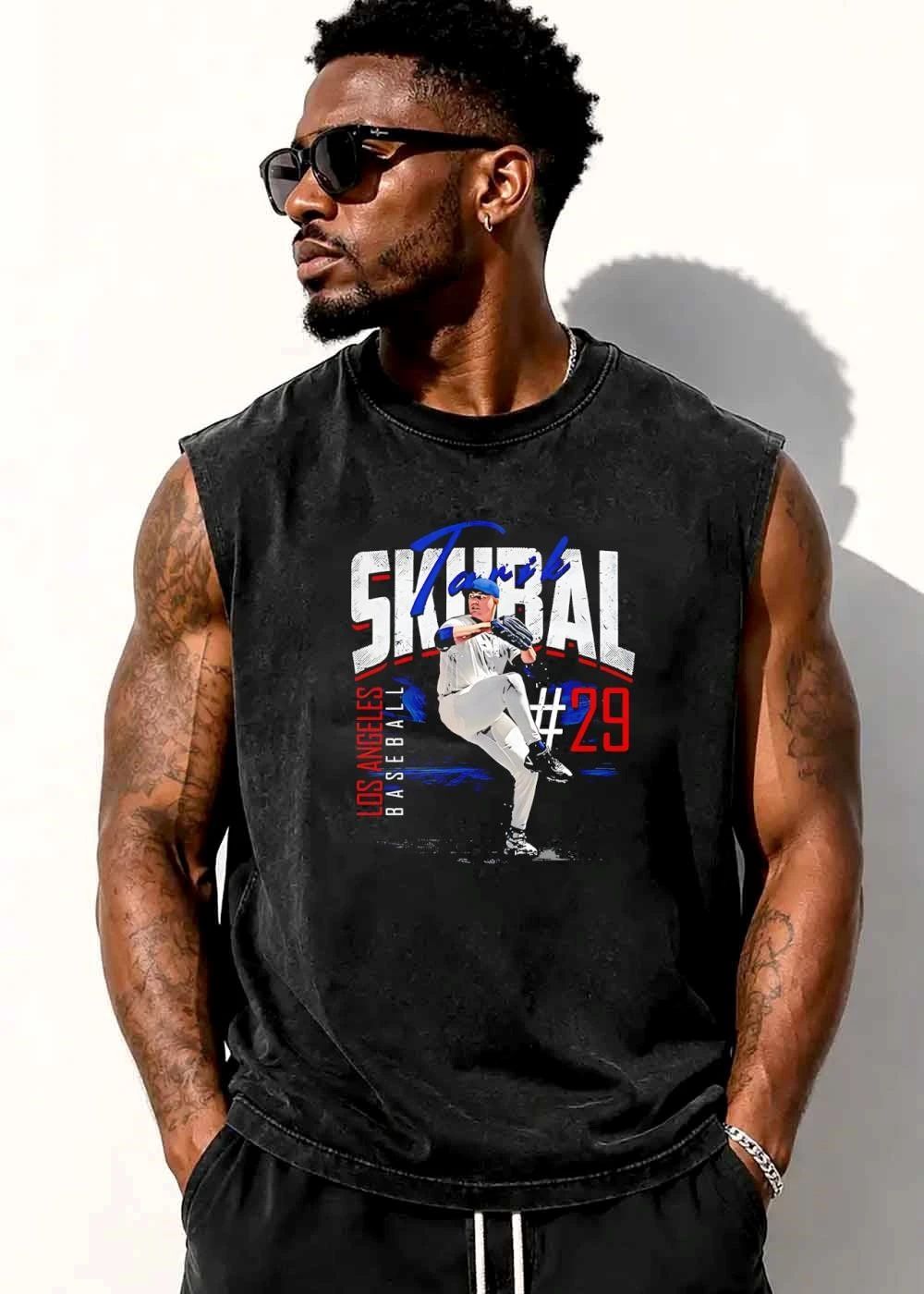 Los Angeles Baseball 29 Tarik Skubal Pitcher Mid Pitch Distressed Bootleg shirt