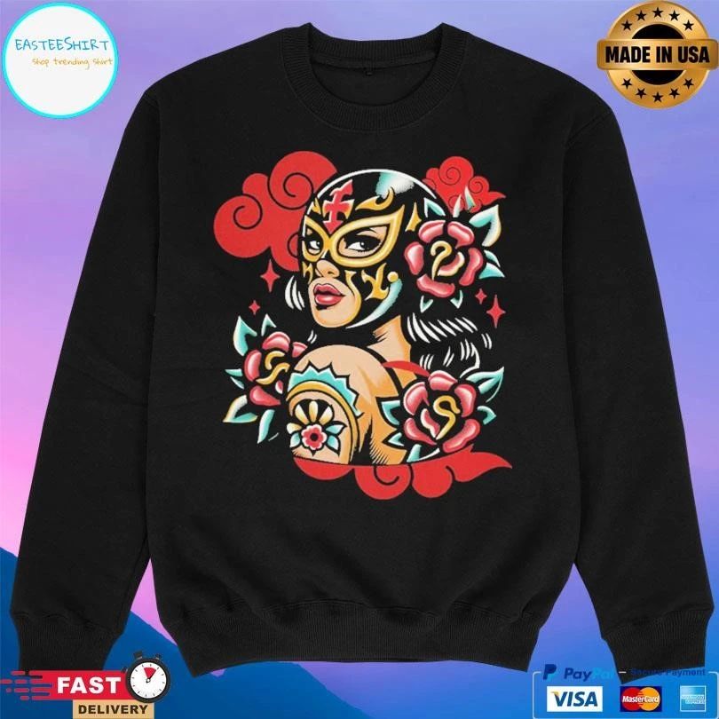 Luchadora Latina Power T-shirts