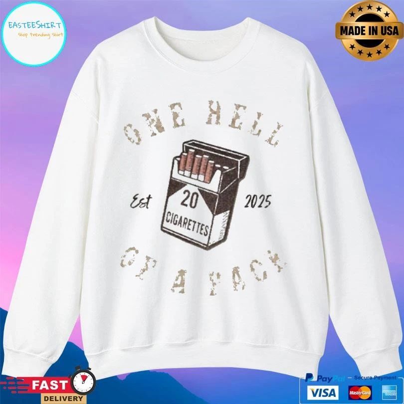Morgan Wallen One Hell Of A Pack 20 Cigarettes Est 2025 T-shirts
