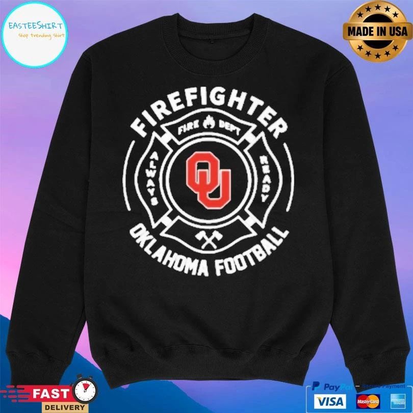 Oklahoma Sooners Football Firefighter T-shirts