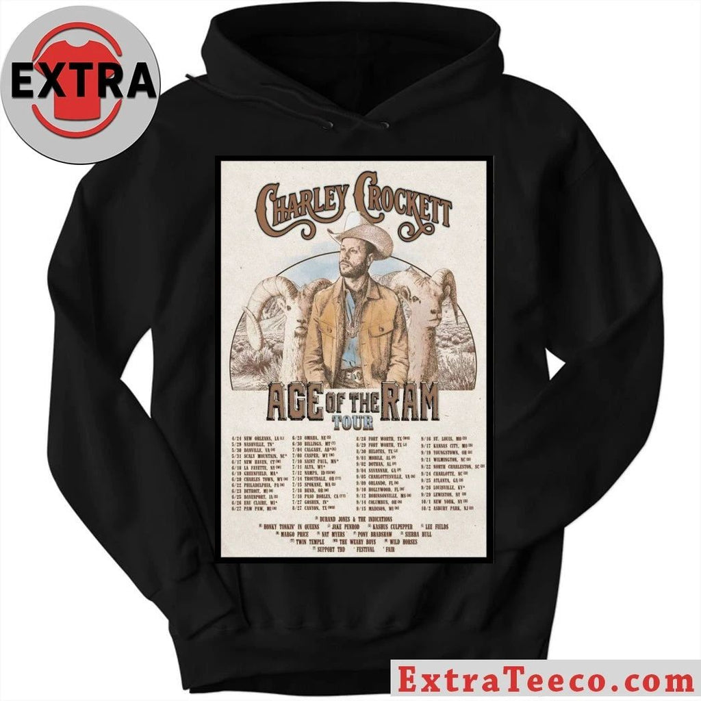 Charley Crockett 2026 Age Of The Ram Shows Poster T-Shirt