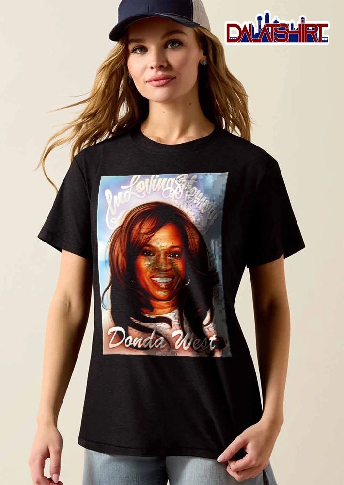 In Loving Memory Donda West Smiling Woman Portrait Clouds Sky shirt