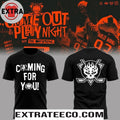 Anaheim Ducks Come Out & Play Night With The Offspring Logo Two Sided T-Shirt