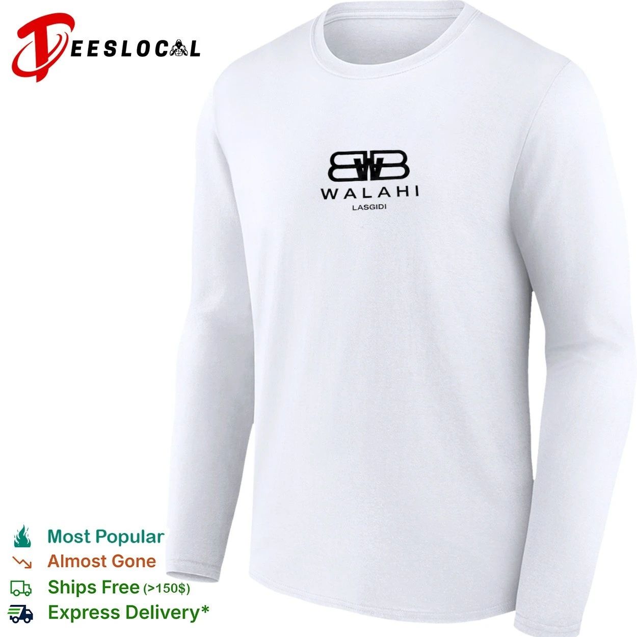 Walahi Lasgidi Lagos Streetwear Nigerian Slang T-shirt