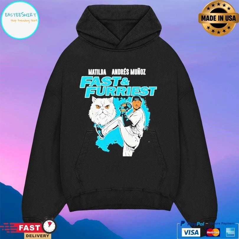 Matilda Andres Munoz Fast And Furriest Mariners T-shirts