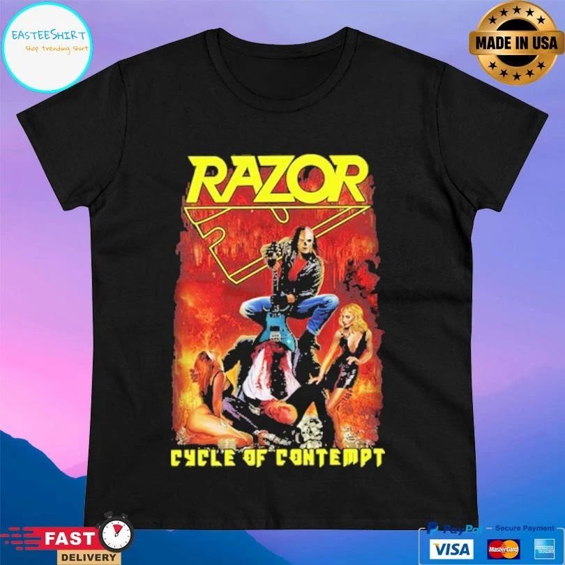 Razor Cycle Of Contempt T-shirts