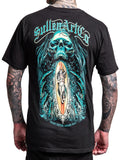 Sullen Men's Silent Depths Short Sleeve Premium T-shirt Surfer Girl Skull Tee