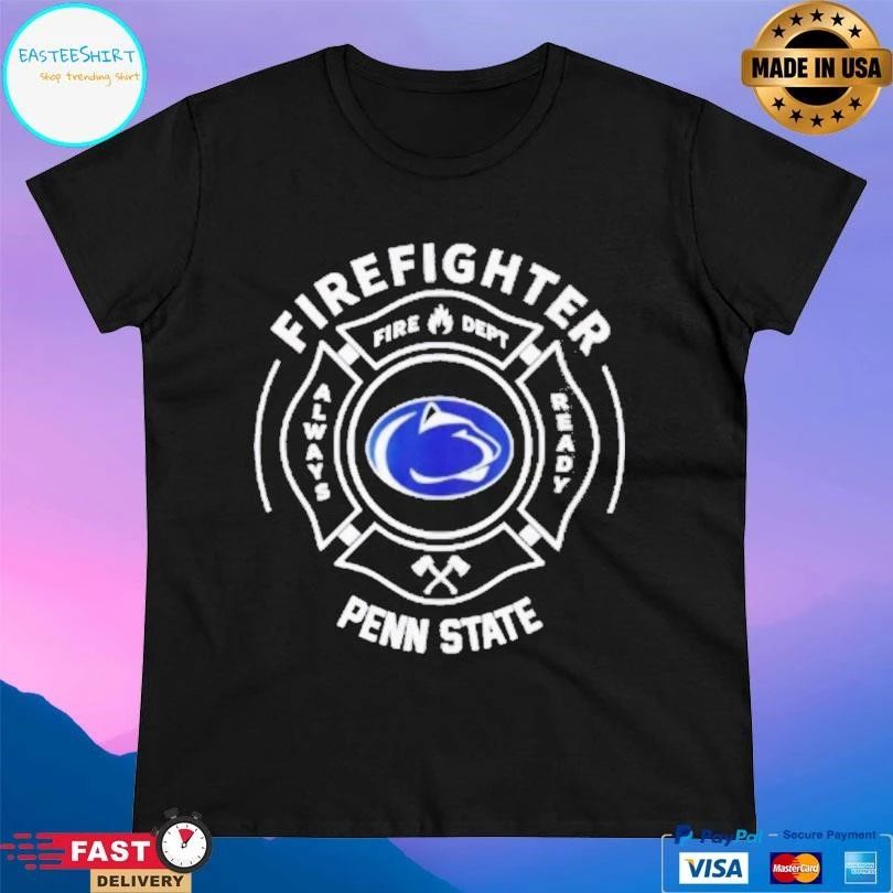 Penn State Firefighter Logo T-shirts