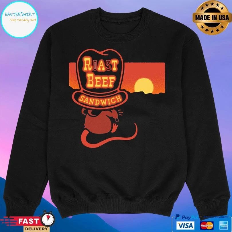 Rat Roast Beef Sandwich Drew Wise T-shirts