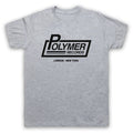 POLYMER RECORDS UNOFFICIAL SPINAL TAP ROCK BAND LABEL MENS & WOMENS T-SHIRT