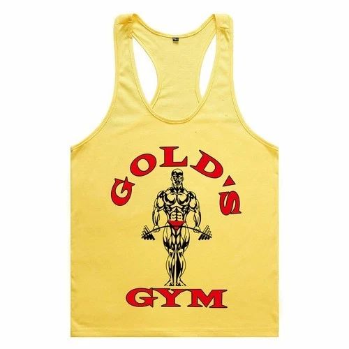 Hot Golds Gym Mens Muscle Joe Stringer Vest Top Workout Training Bodybuilding