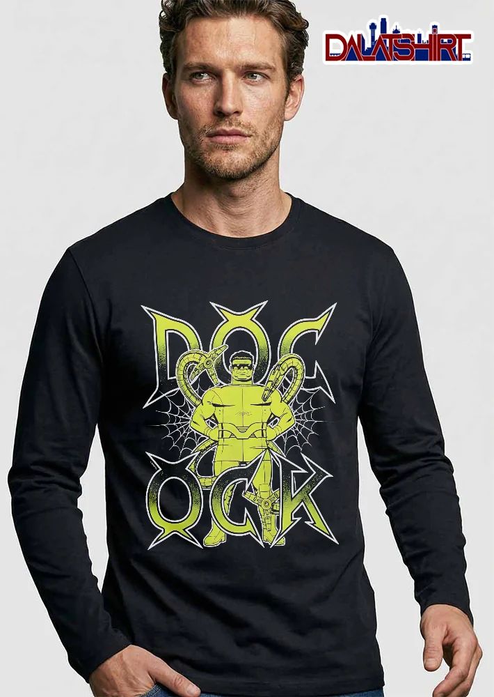 Doc Ock Doctor Octopus Green Villain Mechanical Tentacles Spider Web shirt