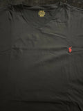 Mens Polo Ralph Lauren V Neck T Shirt 3xl Black With Res Pony