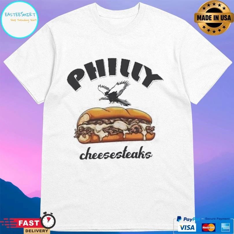 Philly Cheesesteak Eagle T-shirts