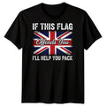 If This Flag Offends You UK Patriotism Mens T-Shirt British Pride