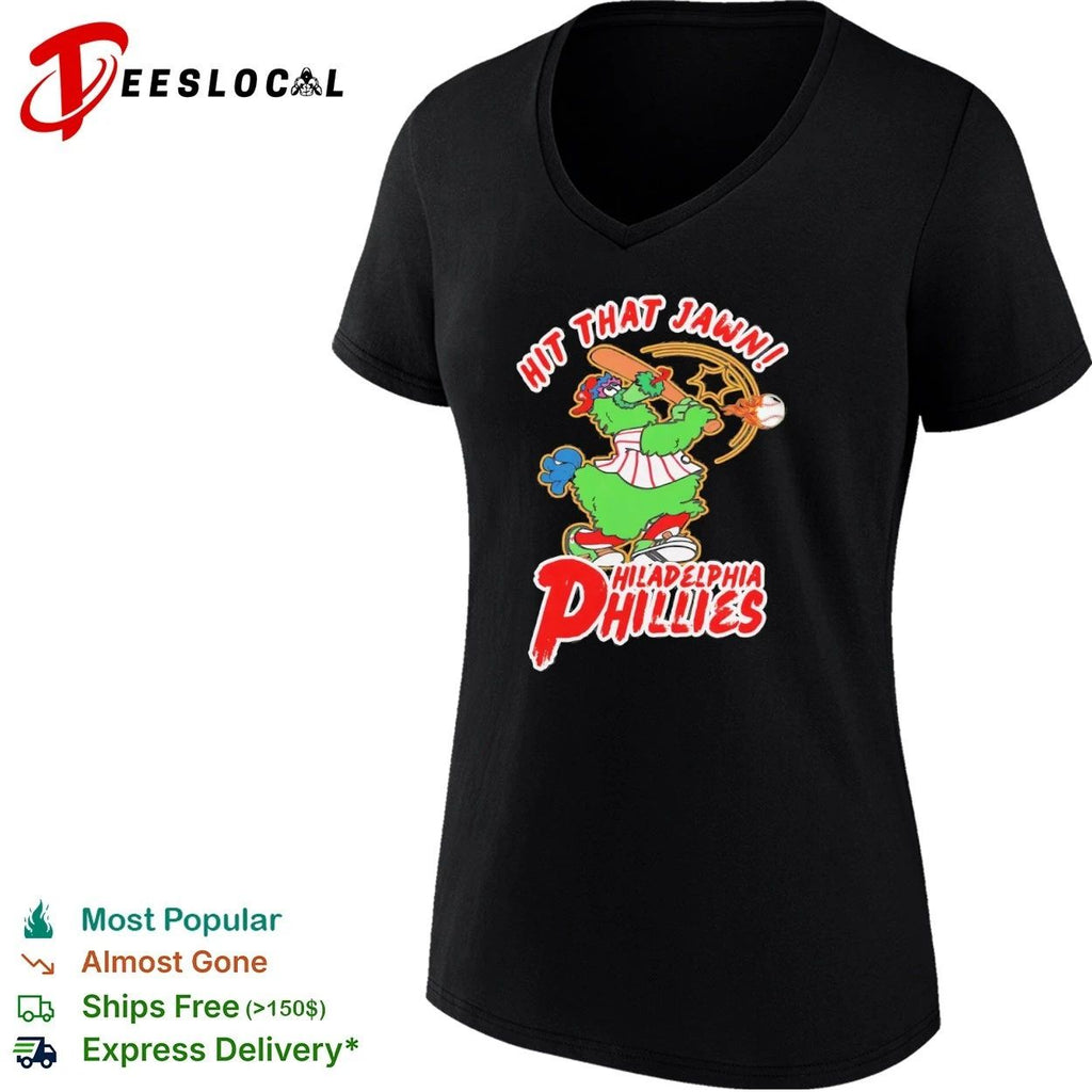 Hit That Jawn Philadelphia Phillies Phillie Phanatic T-shirt