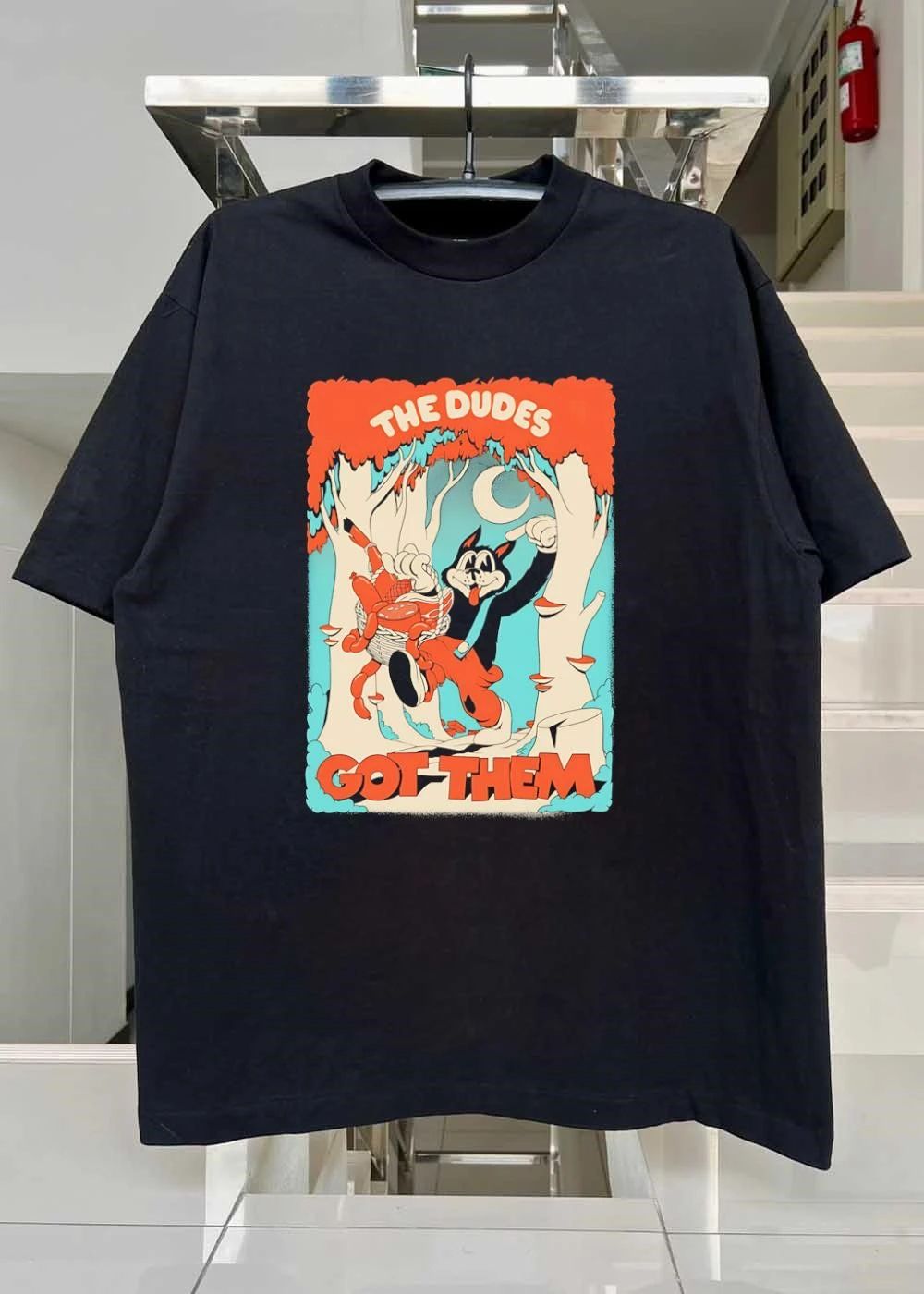 The Dudes Got Them Sausage Basket Cartoon 1930S Style Shirt