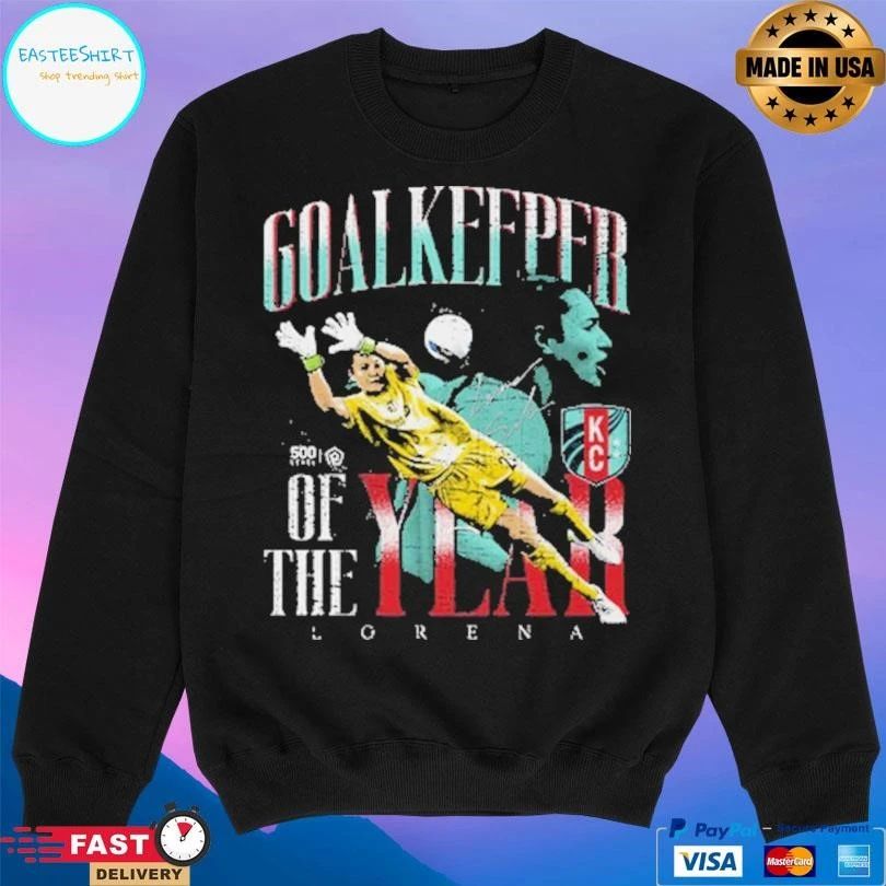 Lorena Kansas City Current 2026 Goalkeeper Of The Year T-shirts