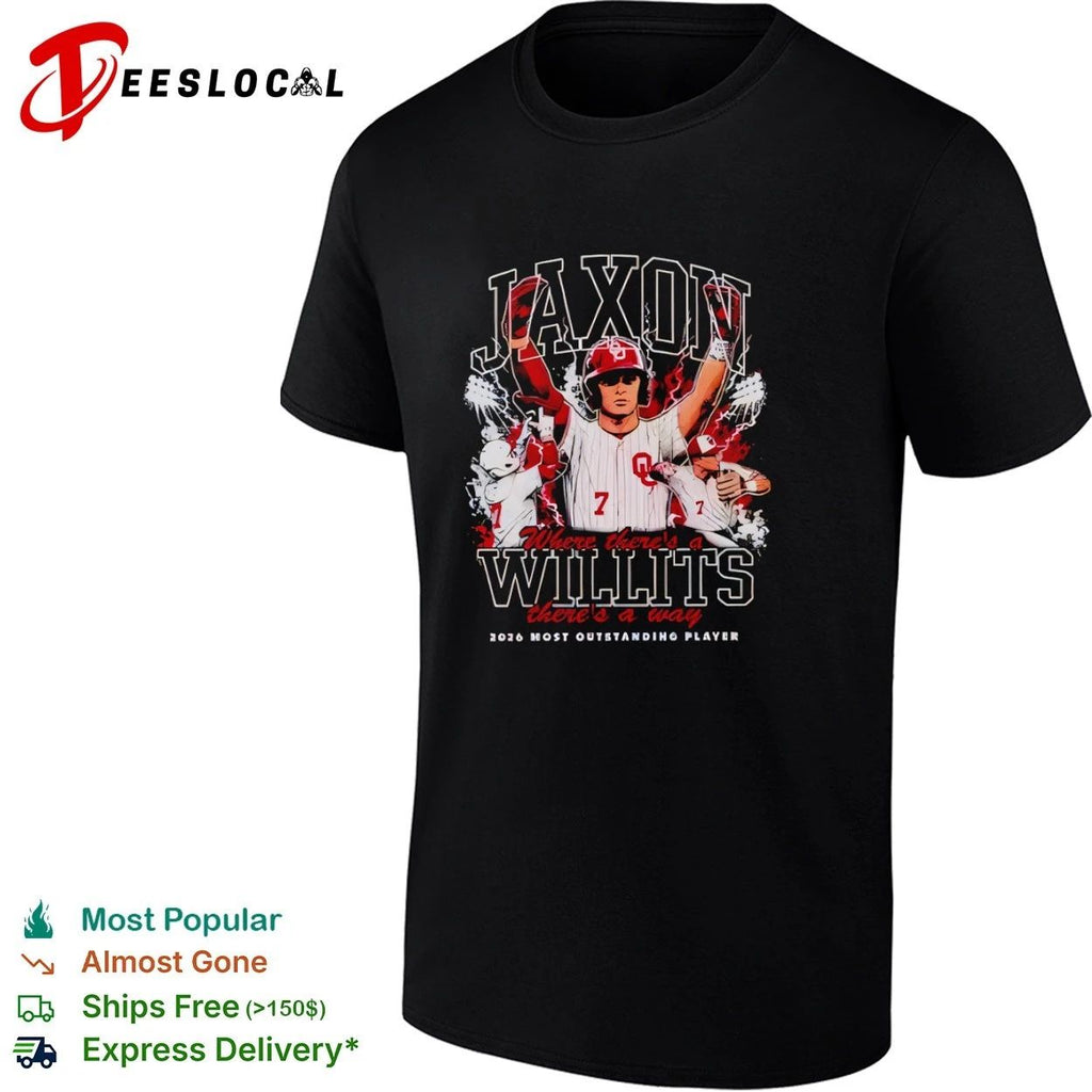 Jaxon Willits Oklahoma Sooners 2026 Most Outstanding Player T-shirt