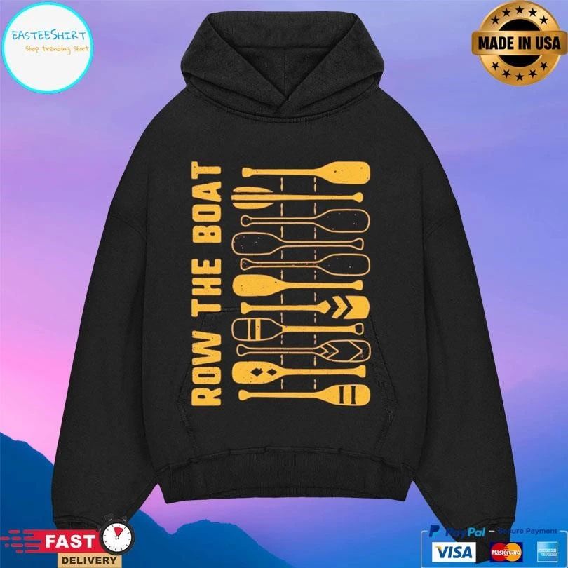 Wall Of Oars Row The Boat T-shirts